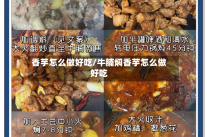香芋怎么做好吃/牛腩焖香芋怎么做好吃