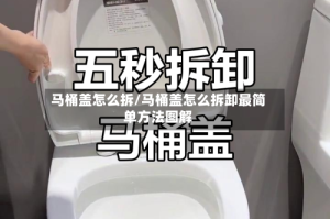 马桶盖怎么拆/马桶盖怎么拆卸最简单方法图解