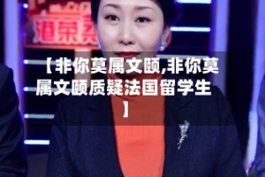 【非你莫属文颐,非你莫属文颐质疑法国留学生】