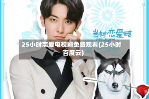 25小时恋爱电视剧免费观看(25小时百度云)