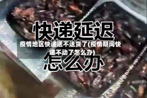疫情地区快递送不送货了(疫情期间快递不动了怎么办)
