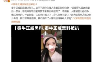 【秦牛正威黑料,秦牛正威黑料被扒】