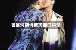 包含何韵诗被拘捕的词条