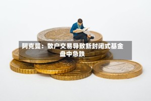 阿克曼：散户交易导致新封闭式基金盘中急跌