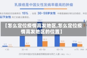【怎么定位疫情高发地区,怎么定位疫情高发地区的位置】