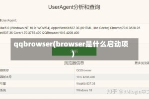 qqbrowser(browser是什么启动项)