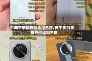 两千手机性价比排名榜/两千多的手机性价比排名榜