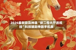 2026最新助赢神器“新二号大厅透视挂”科技辅助神器手机版