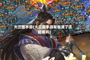 大三国手游(大三国手游背包满了还能用吗)