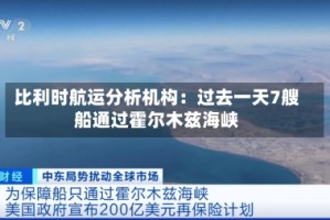 比利时航运分析机构：过去一天7艘船通过霍尔木兹海峡