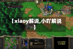 【xiaoy解说,小吖解说】