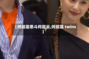 【何超莲恶斗何超云,何超莲 twins】