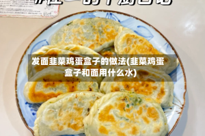 发面韭菜鸡蛋盒子的做法(韭菜鸡蛋盒子和面用什么水)