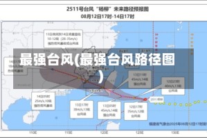 最强台风(最强台风路径图)