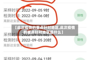 【此次疫情的重点针对地区,此次疫情的重点针对地区是什么】