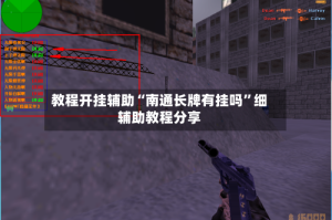 教程开挂辅助“南通长牌有挂吗”细辅助教程分享