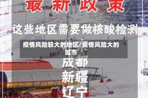 疫情风险较大的地区/疫情风险大的城市