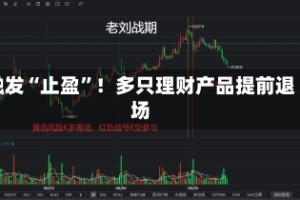 触发“止盈”！多只理财产品提前退场