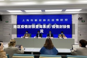 地区疫情封锁查询系统/疫情封锁情况