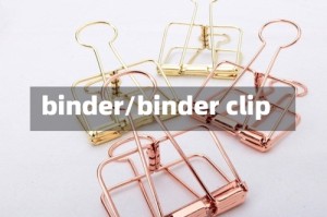 binder/binder clip