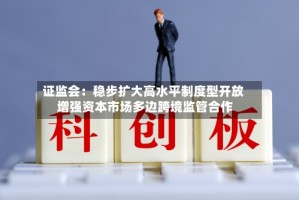 证监会：稳步扩大高水平制度型开放 增强资本市场多边跨境监管合作