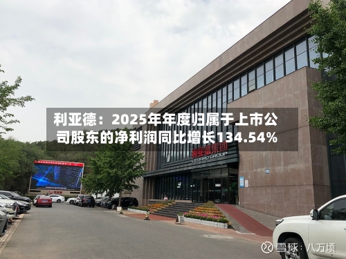 利亚德：2025年年度归属于上市公司股东的净利润同比增长134.54%-第2张图片