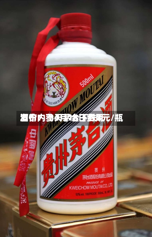 酒价内参4月16日费用
发布:飞天茅台下跌3元/瓶-第2张图片