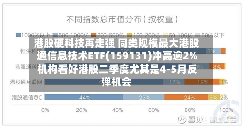港股硬科技再走强 同类规模最大港股通信息技术ETF(159131)冲高逾2% 机构看好港股二季度尤其是4-5月反弹机会-第2张图片