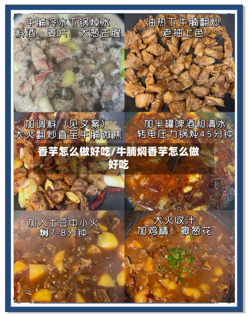 香芋怎么做好吃/牛腩焖香芋怎么做好吃-第1张图片