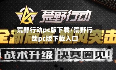 荒野行动pc版下载/荒野行动pc版下载入口-第2张图片