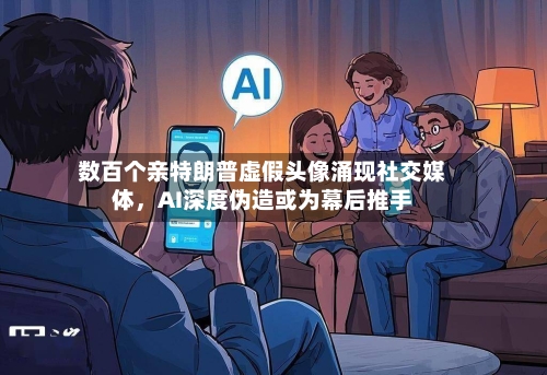 数百个亲特朗普虚假头像涌现社交媒体，AI深度伪造或为幕后推手-第2张图片