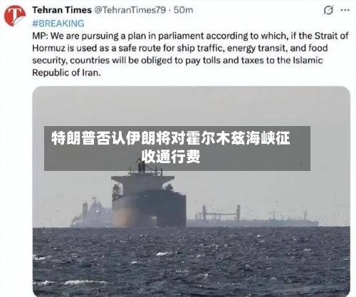 特朗普否认伊朗将对霍尔木兹海峡征收通行费-第2张图片