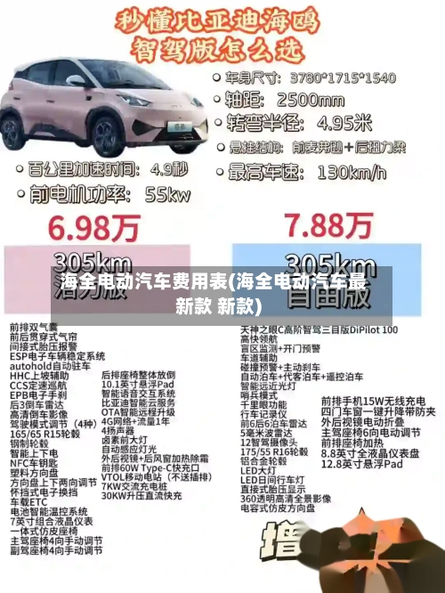 海全电动汽车费用表(海全电动汽车最新款 新款)-第1张图片
