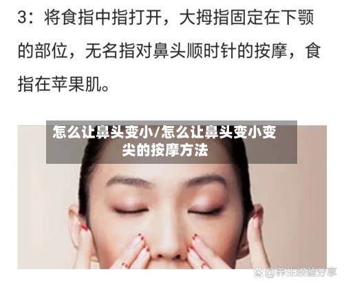 怎么让鼻头变小/怎么让鼻头变小变尖的按摩方法-第2张图片