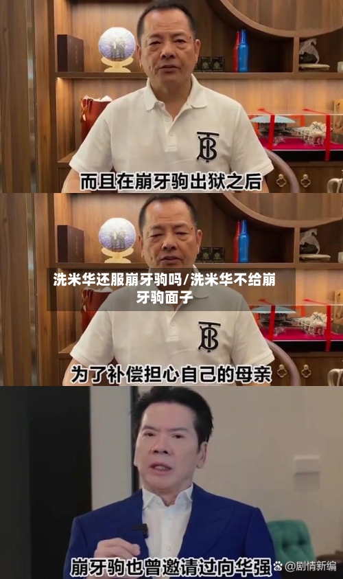 洗米华还服崩牙驹吗/洗米华不给崩牙驹面子-第1张图片