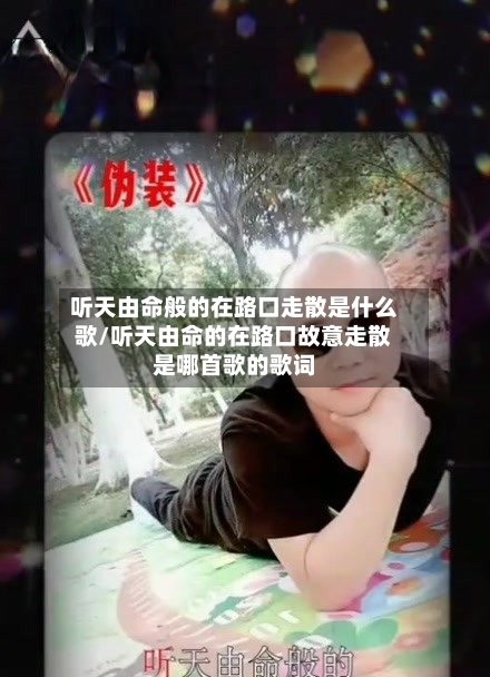 听天由命般的在路口走散是什么歌/听天由命的在路口故意走散是哪首歌的歌词-第1张图片