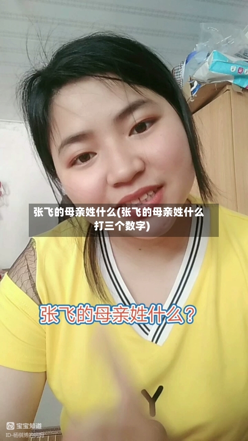 张飞的母亲姓什么(张飞的母亲姓什么打三个数字)-第3张图片