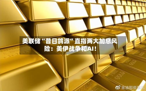 美联储“昔日鸽派”直指两大加息风险：美伊战争和AI！-第2张图片