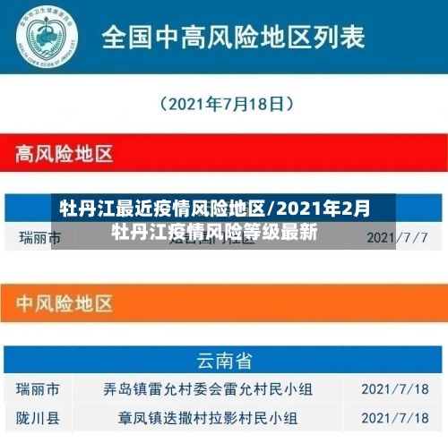 牡丹江最近疫情风险地区/2021年2月牡丹江疫情风险等级最新-第2张图片