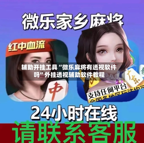 辅助开挂工具“微乐麻将有透视软件吗”外挂透视辅助软件教程-第1张图片