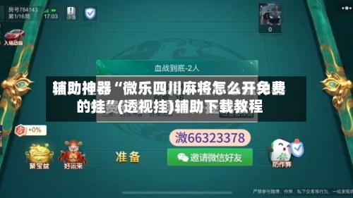 辅助神器“微乐四川麻将怎么开免费的挂”(透视挂)辅助下载教程-第2张图片