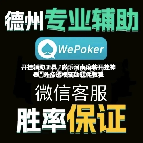 开挂辅助工具“微乐河南麻将开挂神器”外挂透视辅助软件教程-第2张图片