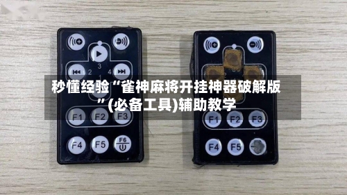 秒懂经验“雀神麻将开挂神器破解版”(必备工具)辅助教学-第1张图片