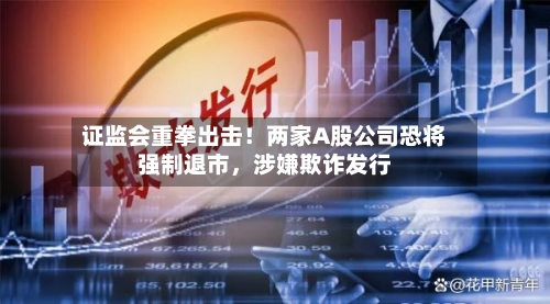 证监会重拳出击！两家A股公司恐将强制退市，涉嫌欺诈发行-第2张图片