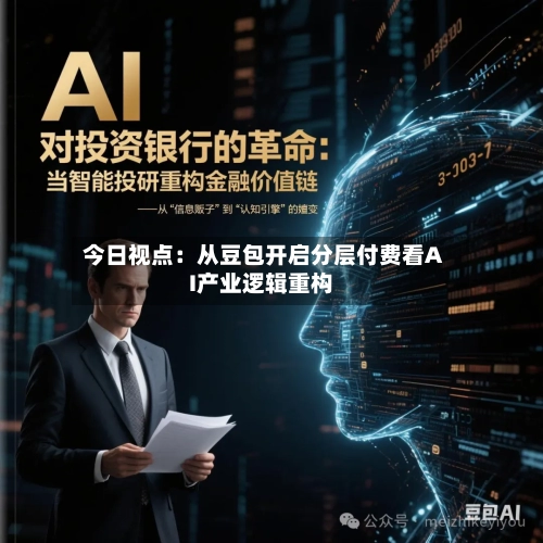 今日视点：从豆包开启分层付费看AI产业逻辑重构-第1张图片