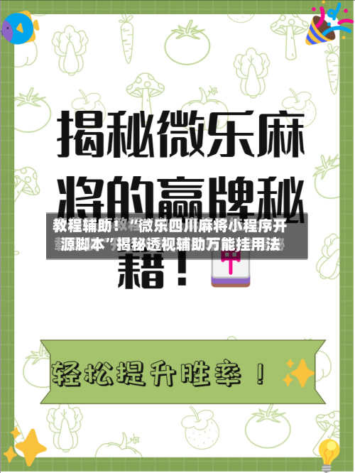 教程辅助！“微乐四川麻将小程序开源脚本	”揭秘透视辅助万能挂用法-第3张图片