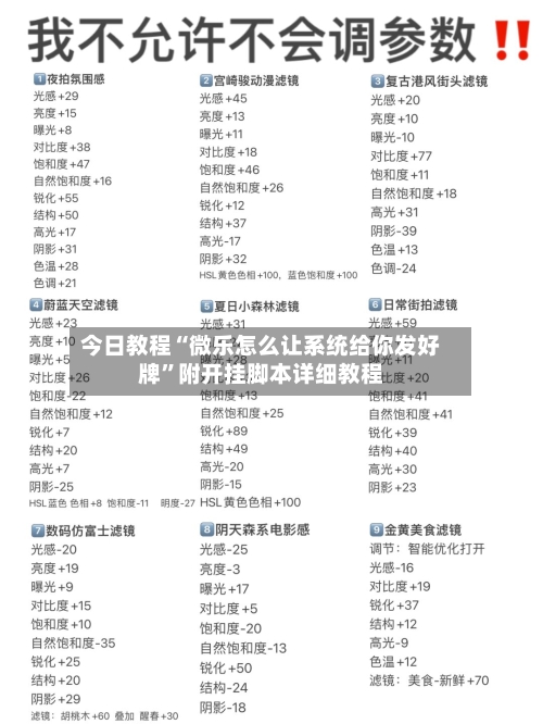 今日教程“微乐怎么让系统给你发好牌”附开挂脚本详细教程-第1张图片