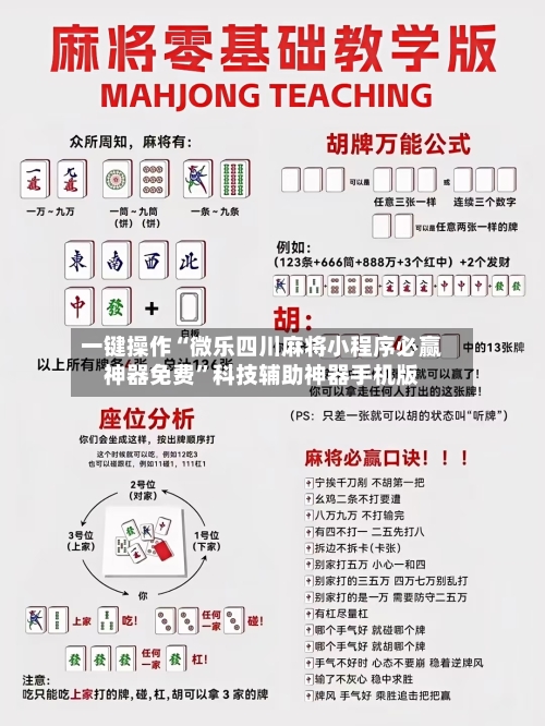 一键操作“微乐四川麻将小程序必赢神器免费”科技辅助神器手机版-第2张图片