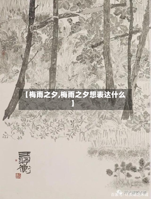 【梅雨之夕,梅雨之夕想表达什么】-第3张图片