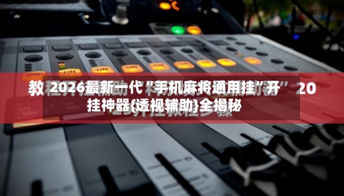 2026最新一代“手机麻将通用挂”开挂神器{透视辅助}全揭秘-第1张图片